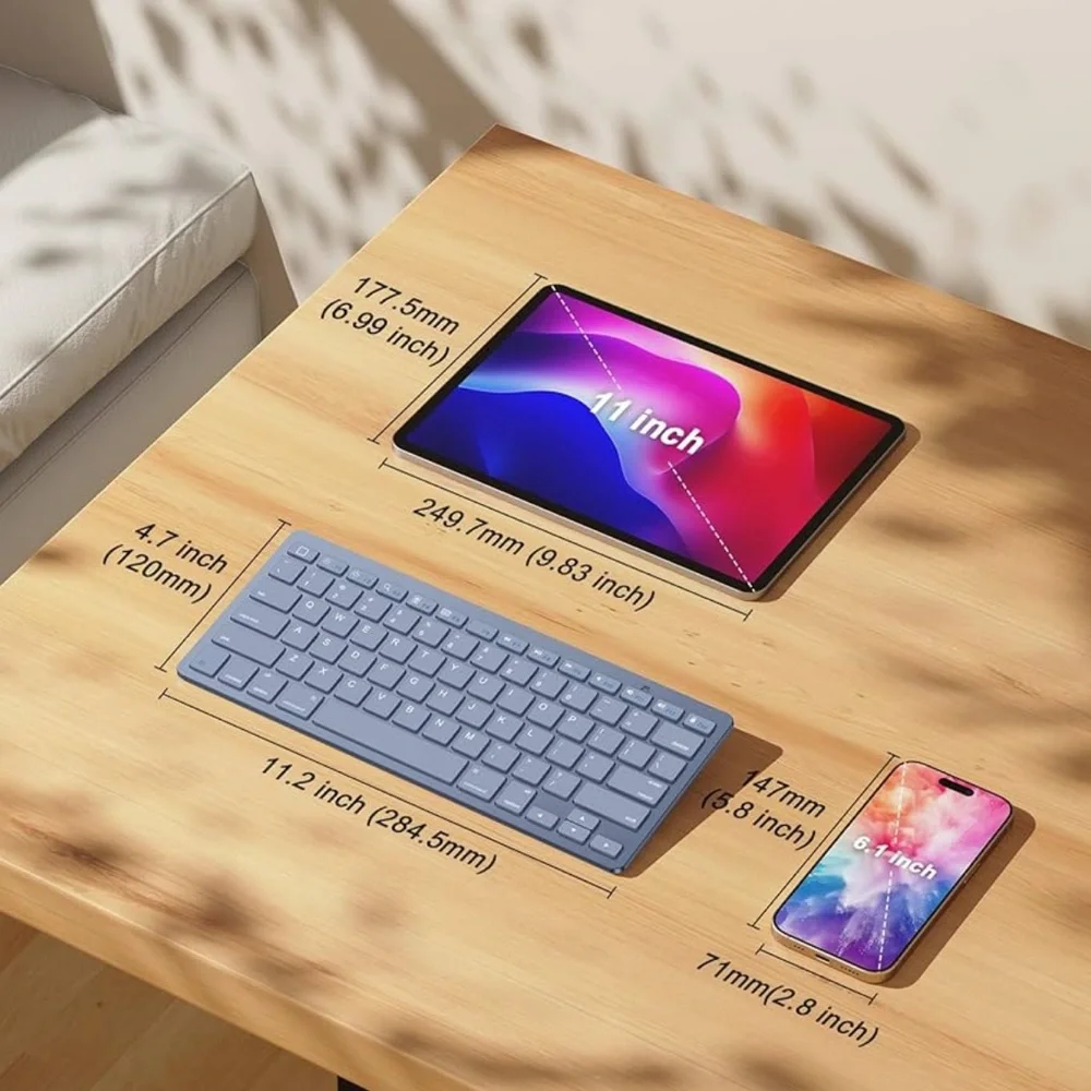 OMOTON Bluetooth Keyboard Compatible with iPad 10th Generation